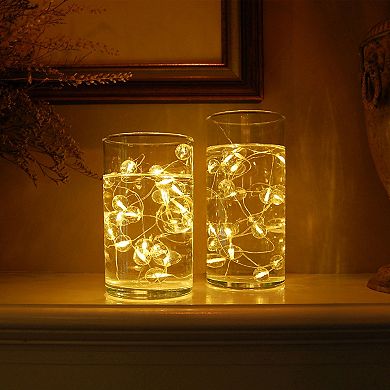 LumaBase 2-pk. Crystal Ball Mini String Lights