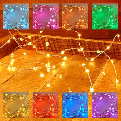 LumaBase 2-Piece Fairy String Light Set With Remote
