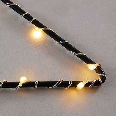 LumaBase Light-Up Metal Star 2-Piece Set