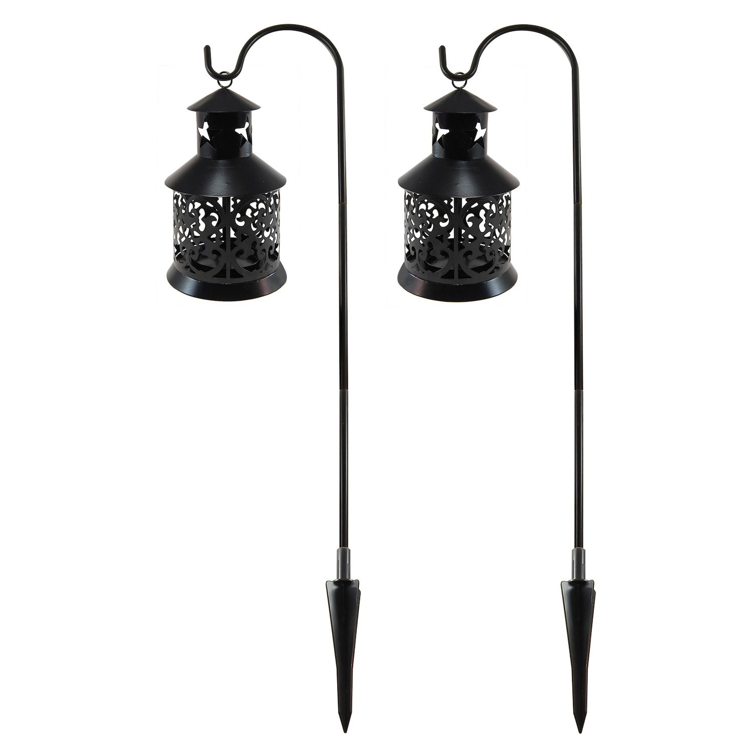 outdoor lantern set