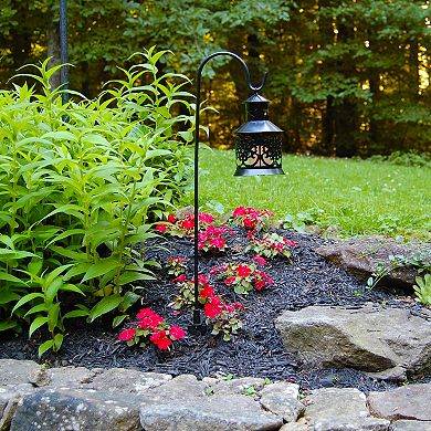 LumaBase Outdoor Lantern Garden Stake 2-Piece Set