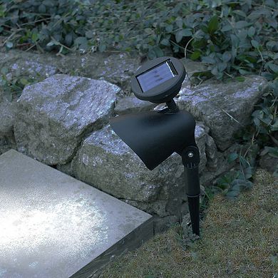 LumaBase Solar Spotlight Ground Stake 2-Piece Set