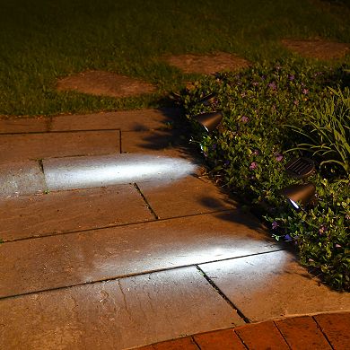 LumaBase Solar Spotlight Ground Stake 2-Piece Set