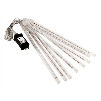 LumaBase Electric LED Meteor Lights with 8 Multicolor Light Tubes