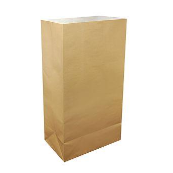 LumaBase Paper Luminaria Bags - Tan (24 count)