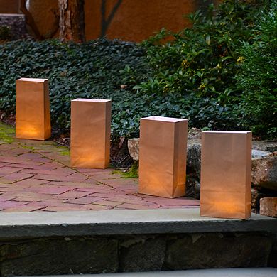 LumaBase Paper Luminaria Bags - Tan (24 count)