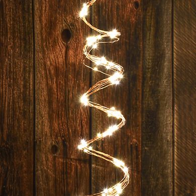 LumaBase Multi Strand LED Fairy String Lights - Copper