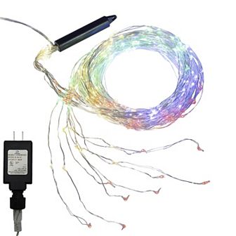 LumaBase Multi Strand LED Fairy String Lights - Multicolor