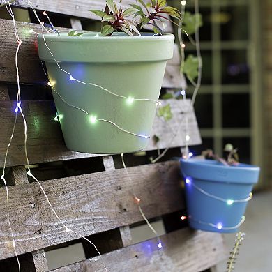 LumaBase Multi Strand LED Fairy String Lights - Multicolor