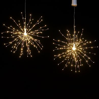 LumaBase Starburst Lights with Remote Control 2-pc. Set (Copper)