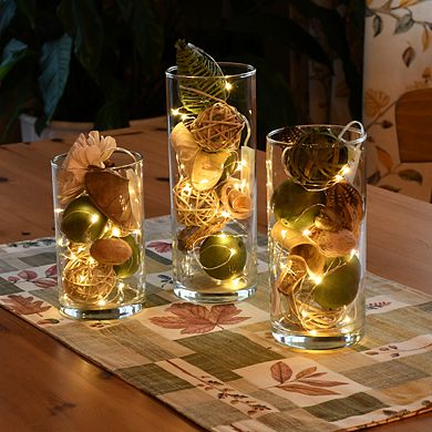 LumaBase LED Warm White Fairy String Lights 6-piece Set