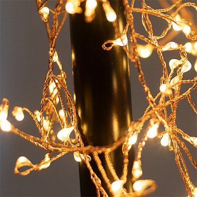 LumaBase Battery Operated LED Firecracker Fairy String Lights - Copper (Set of 2)