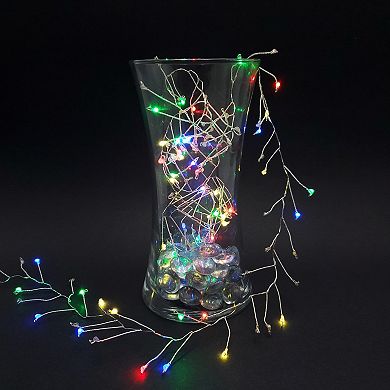 LumaBase Battery Operated LED Firecracker Fairy String Lights - Multicolor (Set of 2)