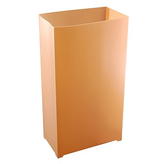 LumaBase Plastic Luminaria Lanterns - Tan (100 count)