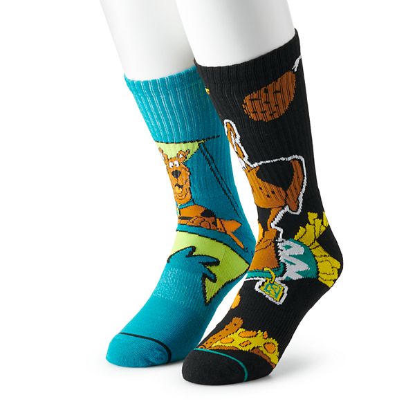 Men's Scooby Doo 2-Pack Crew Socks