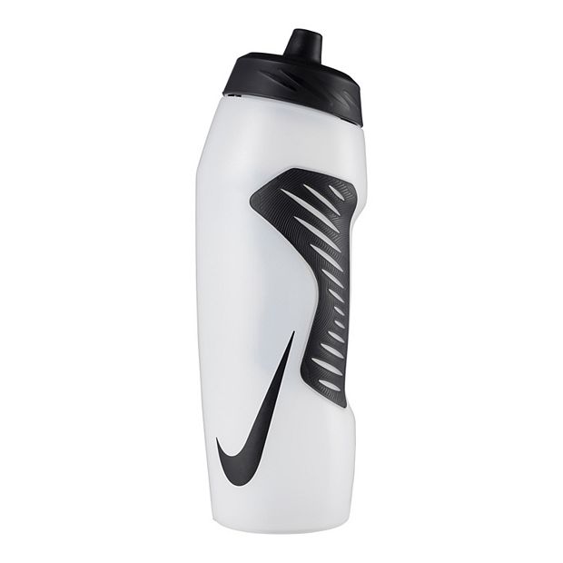 Nike Refuel 32 oz. Water Bottle with Locking Lid, Actiongrape/Blk/Met Gold