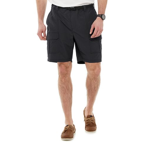 Men's Croft & Barrow® Belted Ripstop Cargo Short