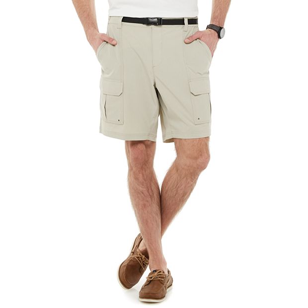 Big & Tall Croft & Barrow® Belted Ripstop Cargo Shorts