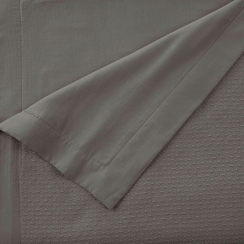 Vellux Sheet Blanket, Grey, Full/Queen
