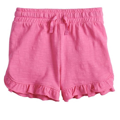 Girls 4-12 Jumping Beans® Ruffled-Hem Shortie Shorts