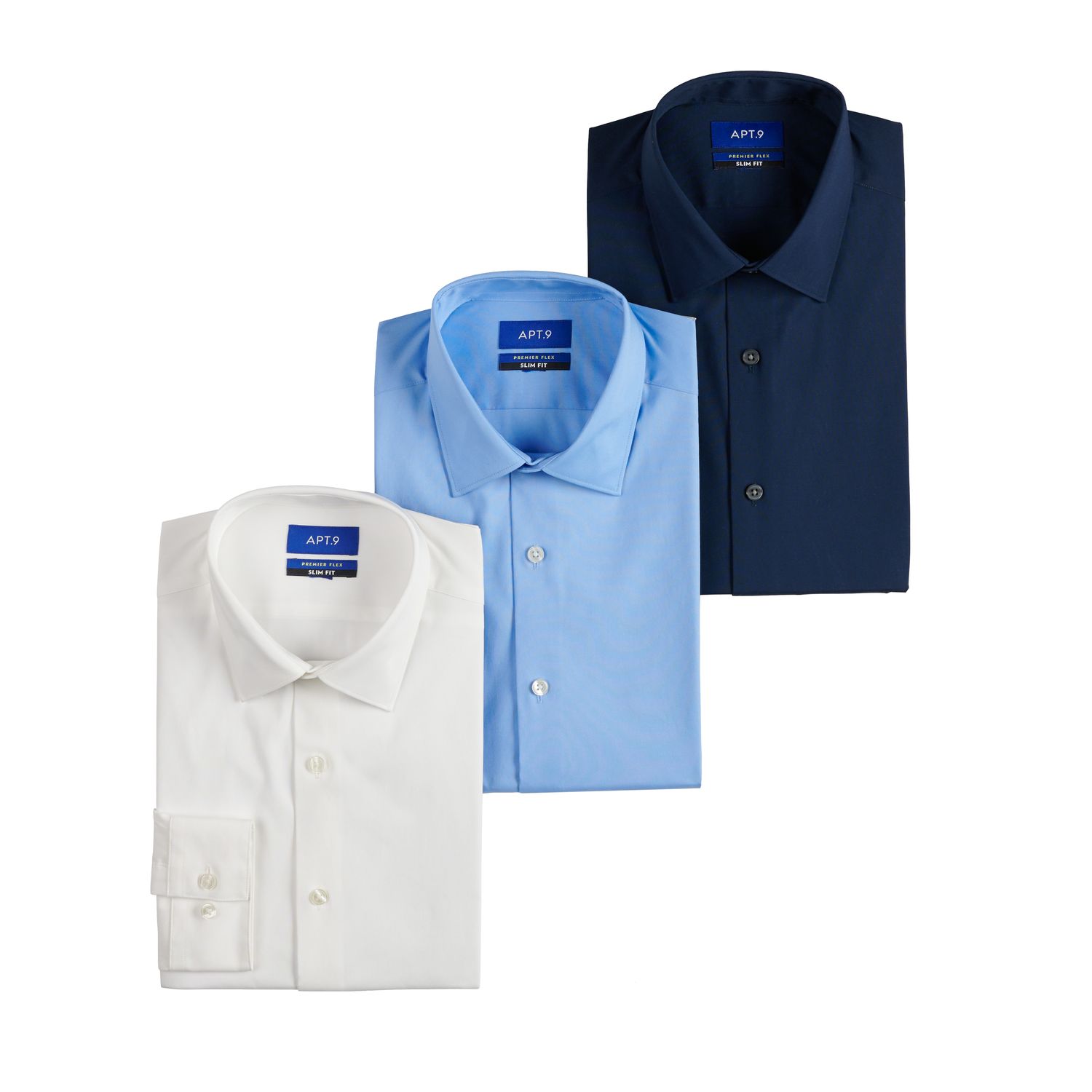 Mens dress shirt purchases bundle. Lot of 9