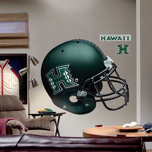 Fathead University of Hawaii Warriors Helmet Wall Decal