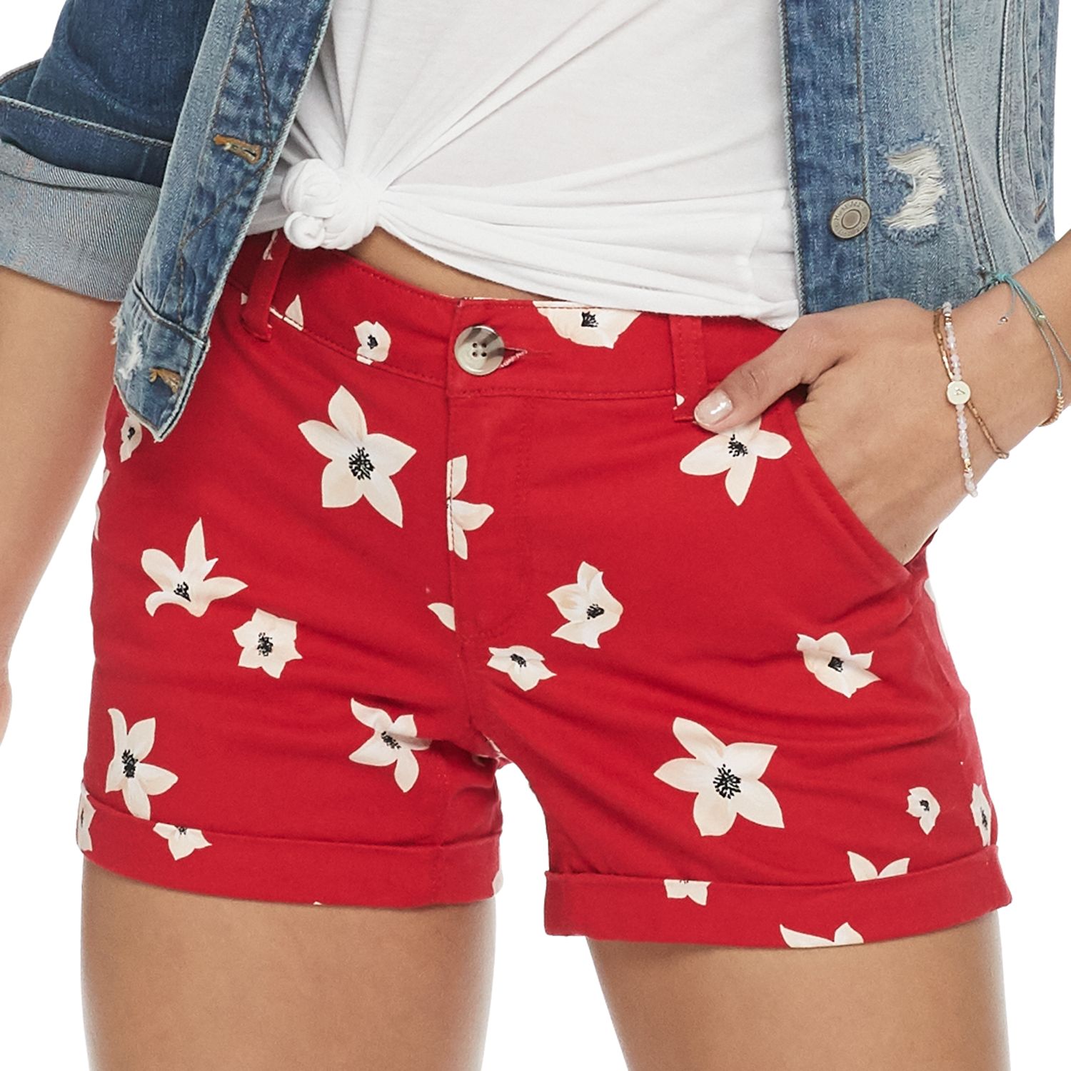 kohls so midi shorts