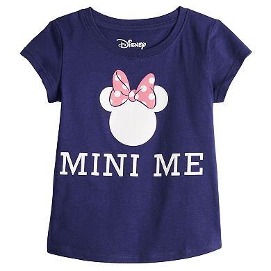 Disney's Minnie Mouse Toddler Girl Mommy & Me "Mini Me" Graphic Tee by Family Fun