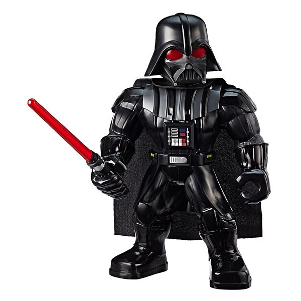 Star Wars Galactic Heroes Mega Mighties Darth Vader 10 Inch Action Figure By Playskool - grrrls roblox id action figures schleich playmobil hasbro