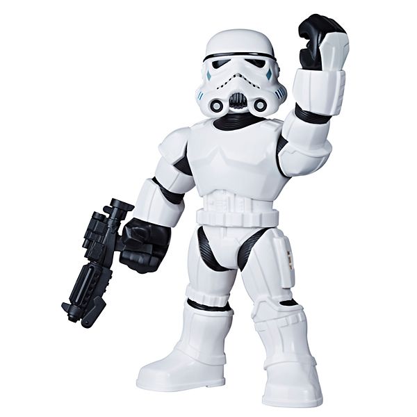 Star Wars Galactic Heroes Mega Mighties Stormtrooper 10 Inch Action Figure By Playskool - robo blaster roblox