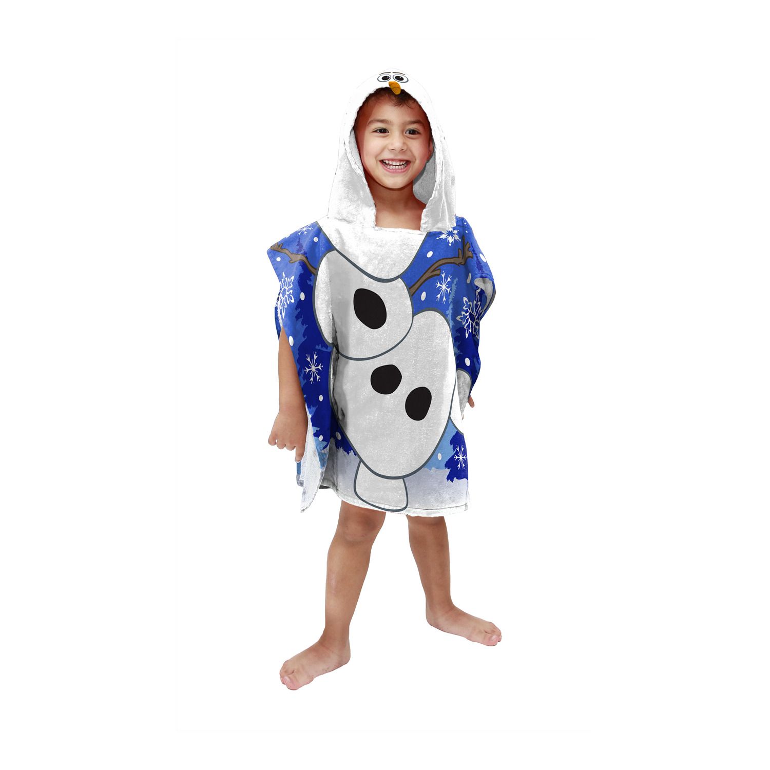 frozen hooded towel poncho