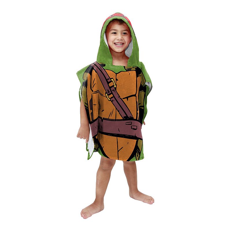 UPC 032281681661 product image for Teenage Mutant Ninja Turtles Mean Green Hooded Bath Poncho, Multi | upcitemdb.com