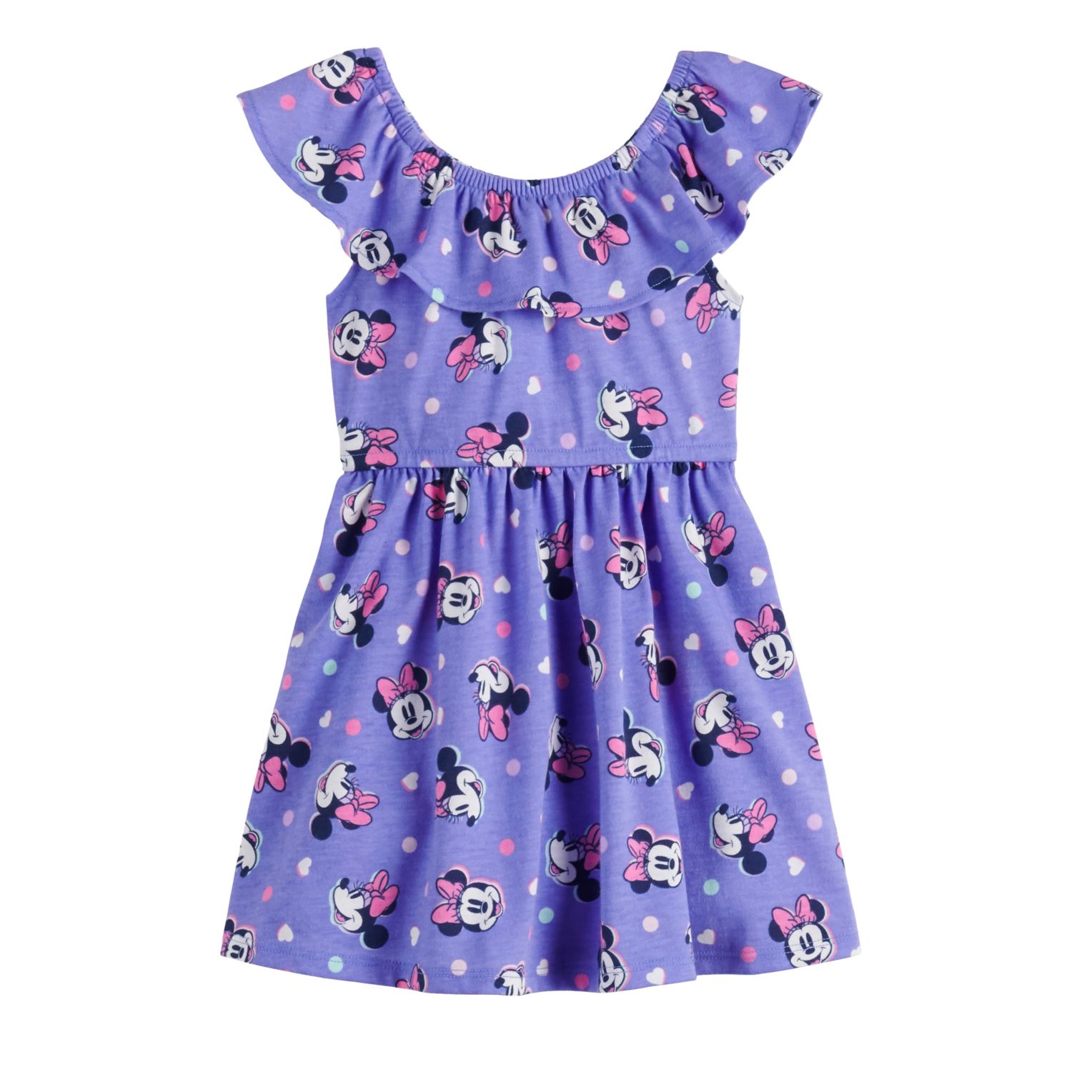 minnie mouse print dress