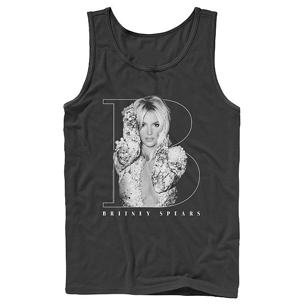 Men's Britney Spears Portrait Tank Top