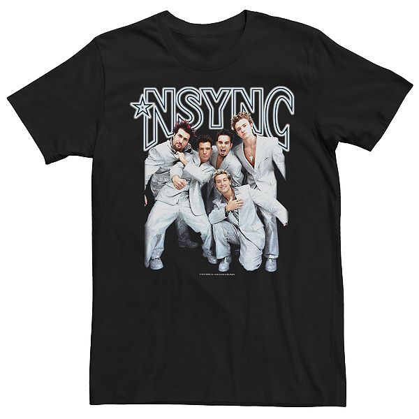 Men's Nsync Group Shot Portrait Tee