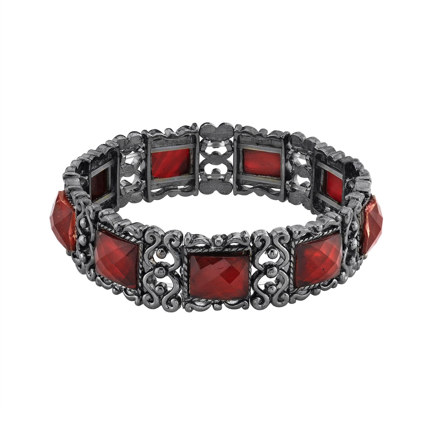 red fashion bracelets