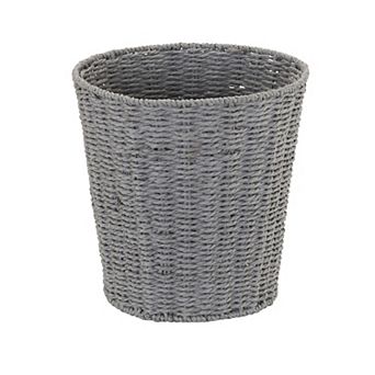 Household Essentials Wicker Wastebasket