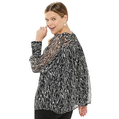 Women's Apt. 9® Notchneck Yoke Top