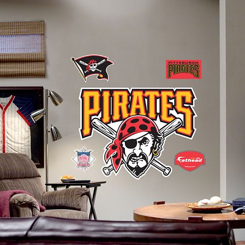 Fathead Pittsburgh Pirates Logo Wall Decal