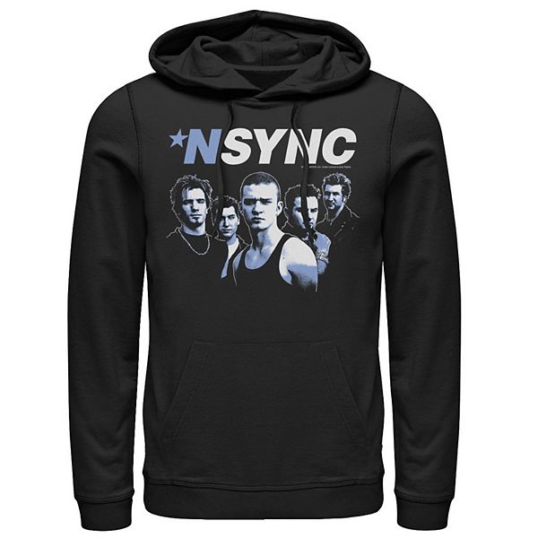 Men's NSYNC Blue Hue Portrait Hoodie