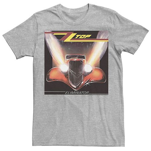 Men's ZZ Top Eliminator Album Cover Graphic Tee