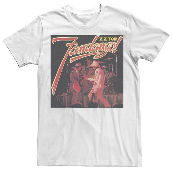 Men's ZZ Top Fandango Distressed Poster Graphic Tee