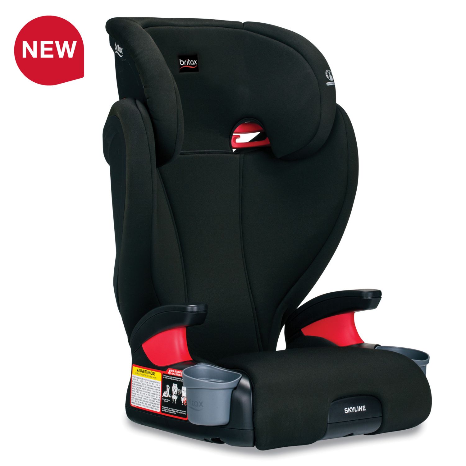 booster seat with back