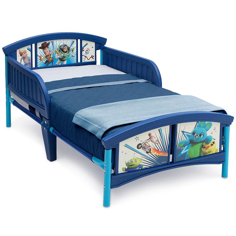 Disney / Pixar Toy Story 4 Plastic Toddler Bed by Delta Children, Red
