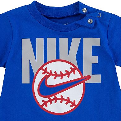 Baby Boy Nike Baseball Graphic Bodysuit