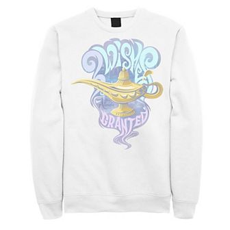 Men's Disney's Aladdin Wishes Granted Genie Lamp Fleece