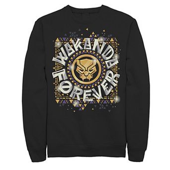 Men's Marvel Black Panther Gleaming Sweatshirt