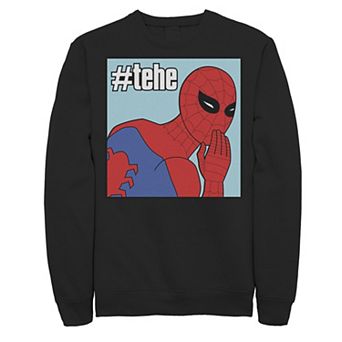 Men's Marvel Spider-Man #tehe Sweatshirt