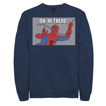 Men's Marvel Spider-Man Oh, Hi There! Sweatshirt