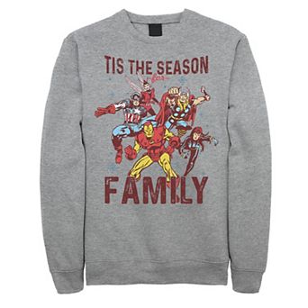 Men's Marvel Avengers Family Christmas Fleece